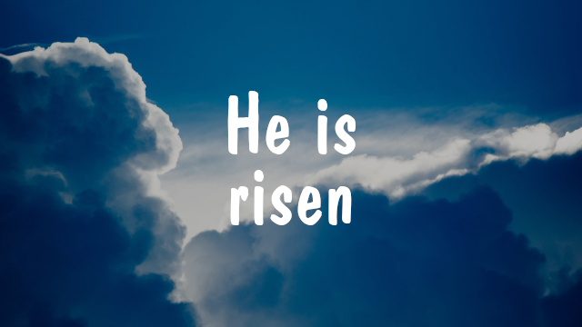 Risen, ascended Lord